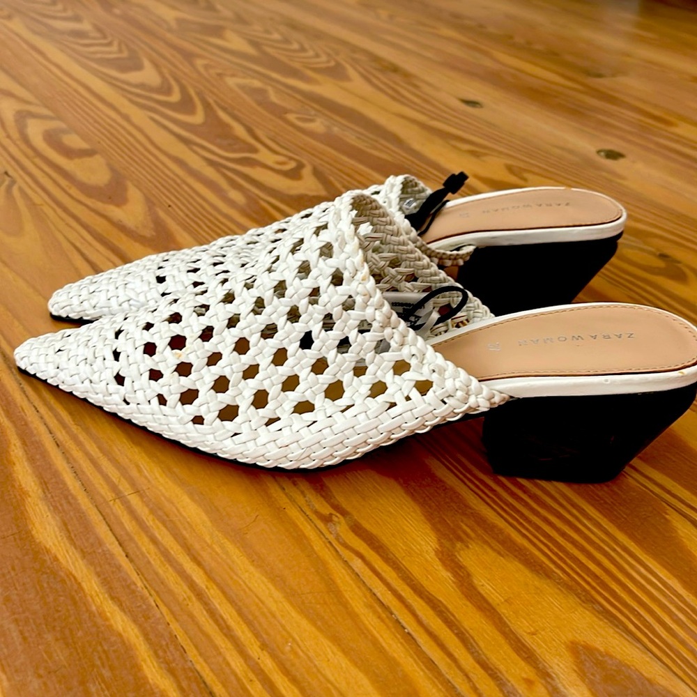 Zara mules.
